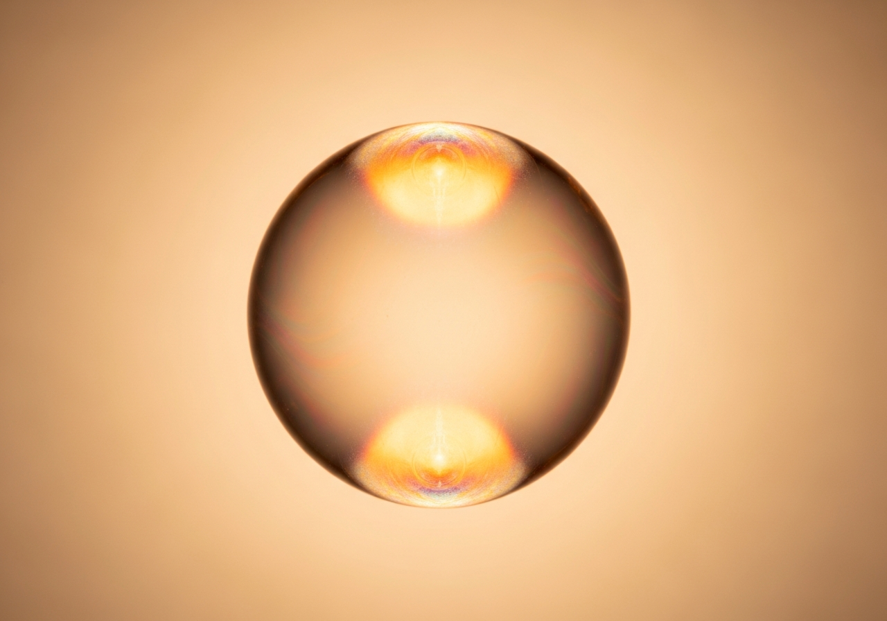 Luminous translucent sphere — MUSE-enriched exosome